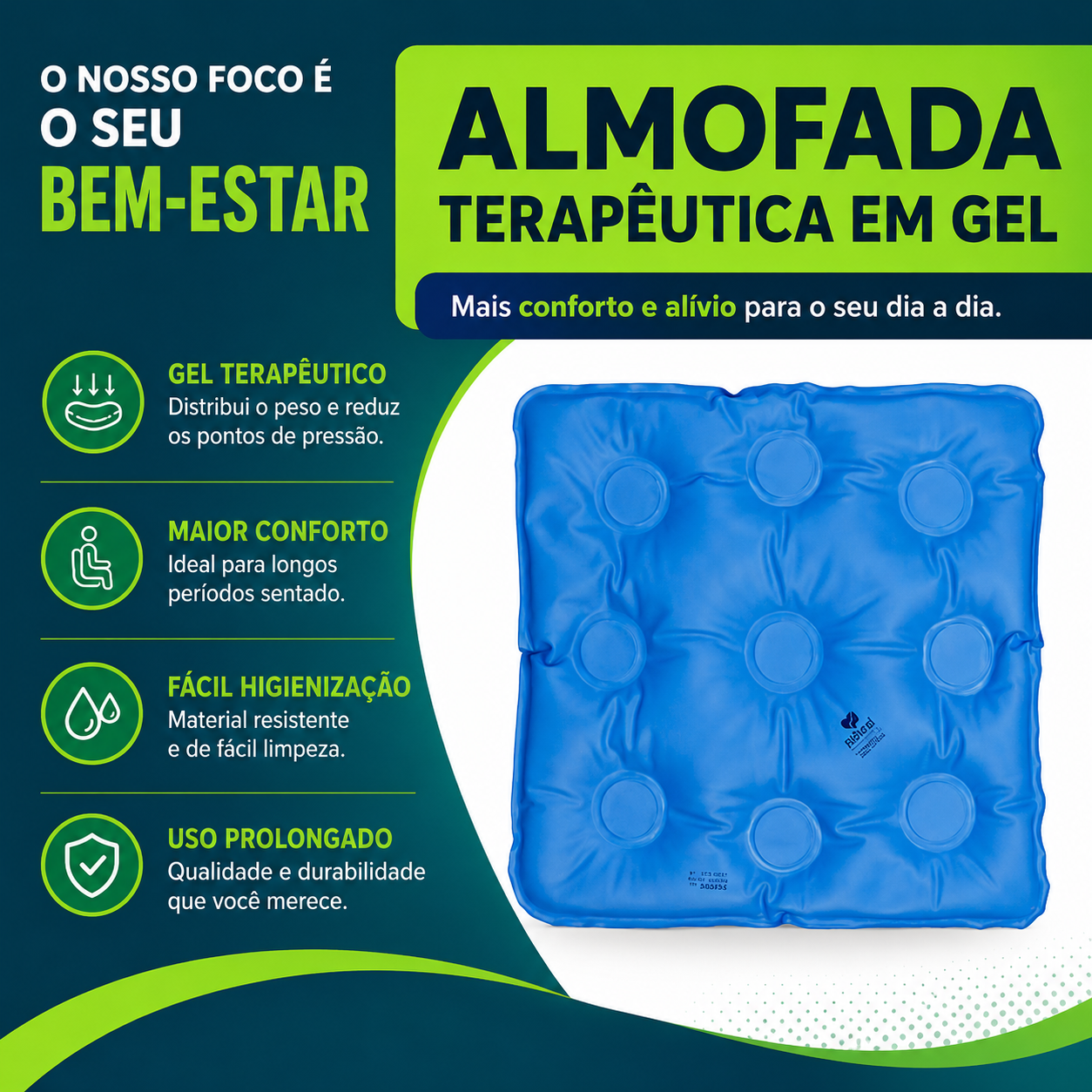 Almofada Terapêutica em Gel