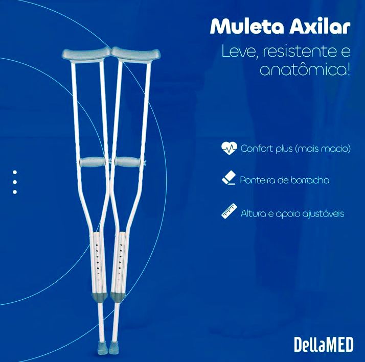 Muleta Axilar DellaMED